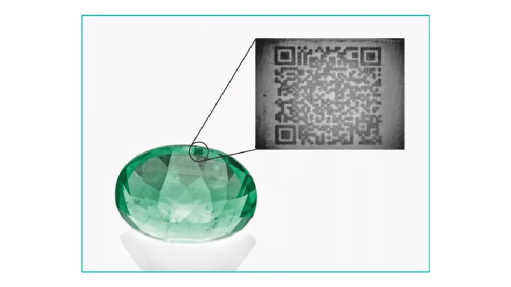 qr code on a gem